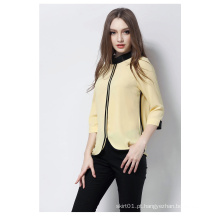 Nova Design Lady Formal Chiffon Blusa para Office OEM